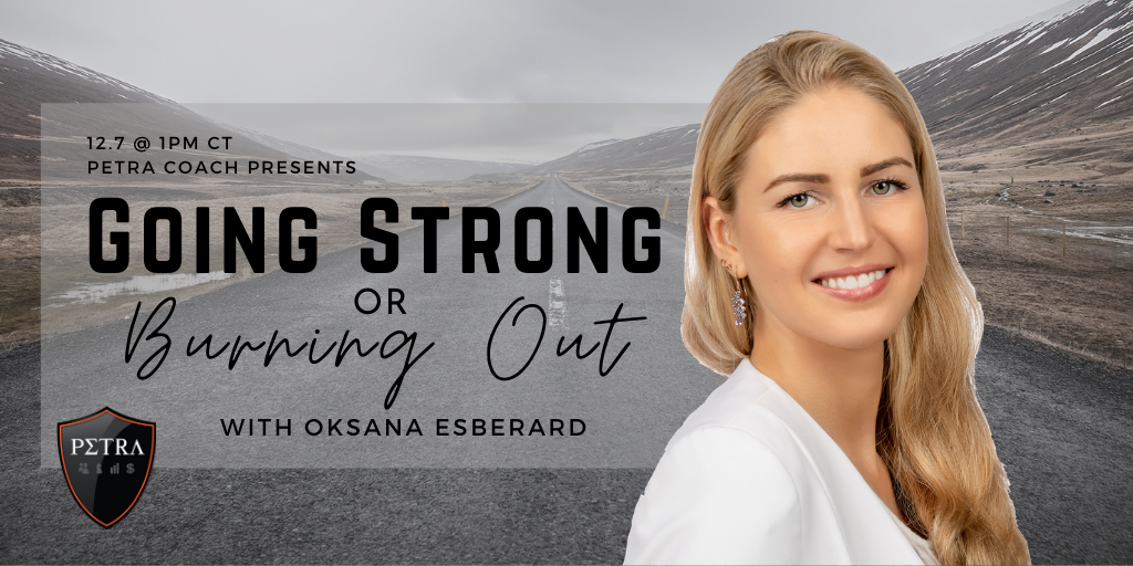Going Strong or Burning Out? with Oksana Esberard