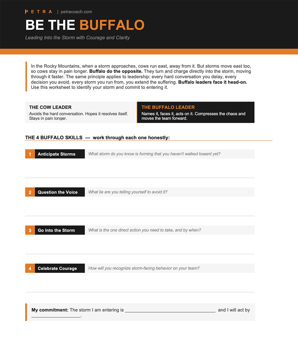 Be the Buffalo